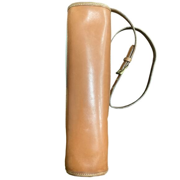 Vintage Dooney &Bourke Purse Women’s 1 Size Pebbled Leather Logo Bag Charm White - Picture 8 of 10